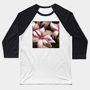 Beautiful Floral pattern, model 19 Baseball T-Shirt